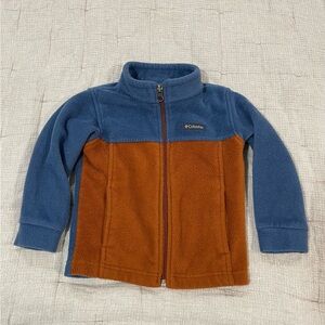 Columbia Blue and Orange Kids Jacket